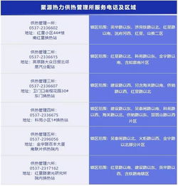 今日起，濟寧市東城區(qū)供暖進入熱運行，服務(wù)電話與區(qū)域劃分公布